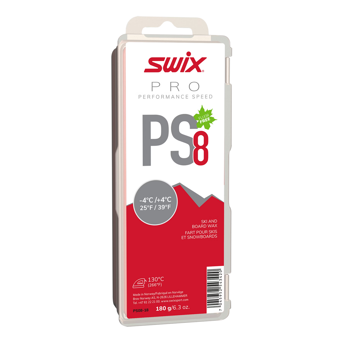 PS8 Red -4C/+4C 60G