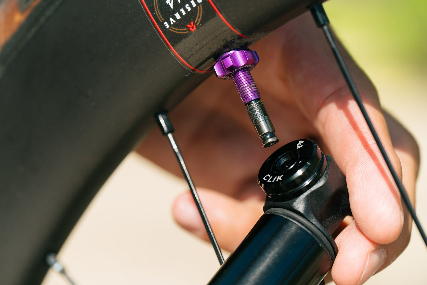 Tubeless Valve Stem Kit for Clik Valve