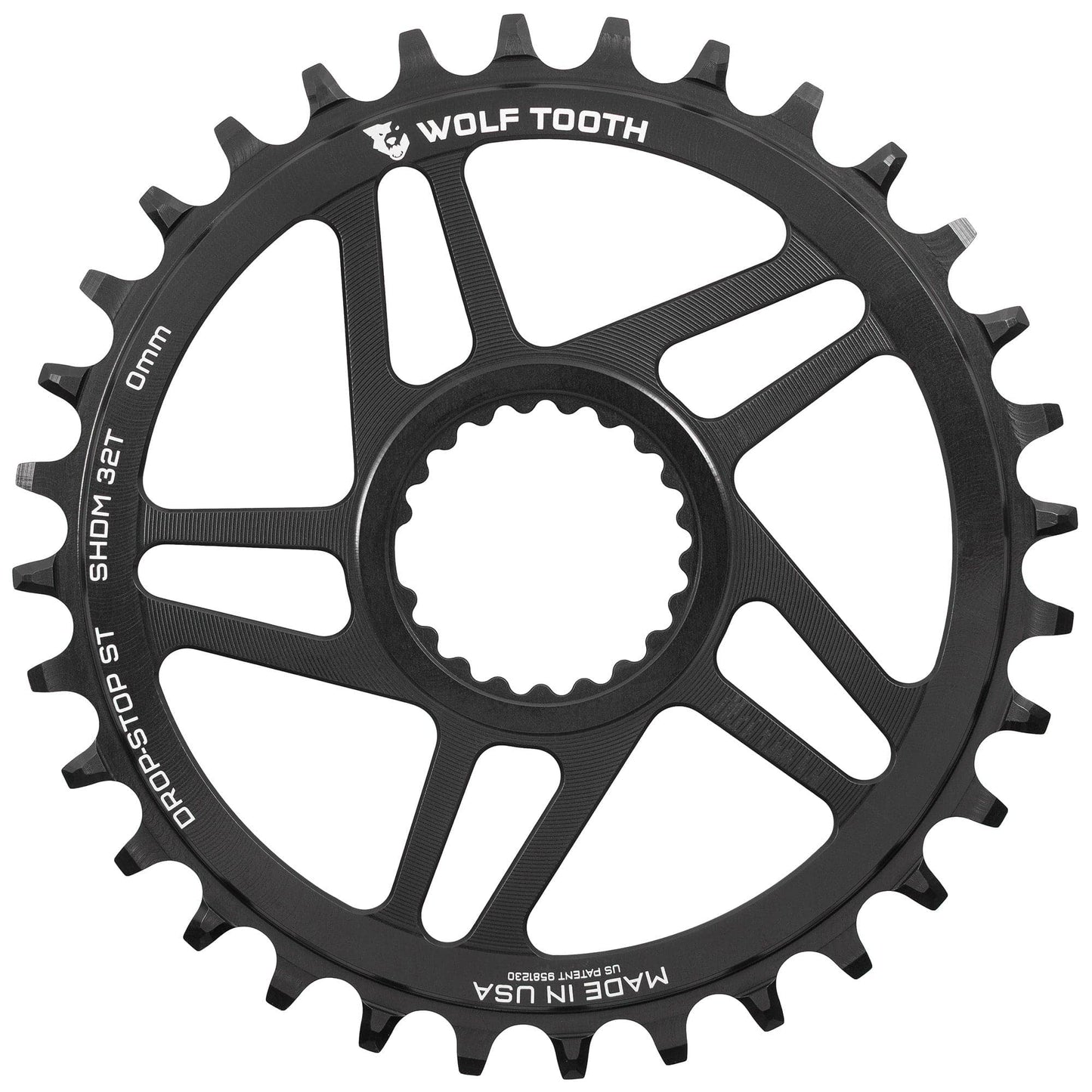 Direct Mount Chainrings for Shimano Cranks Drop-Stop ST 32T 0mm Offset