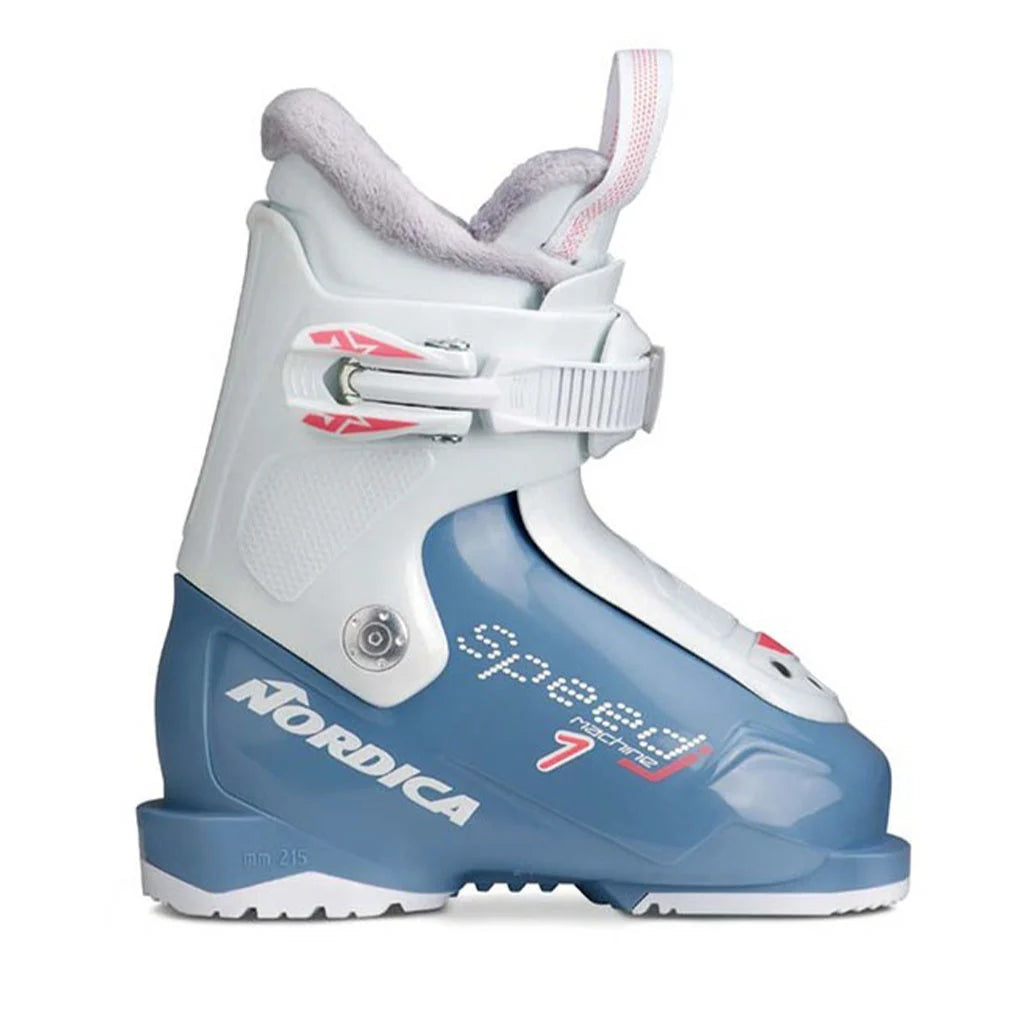 2022 Nordica Speedmachine Jr 1 Light Blue White Pink