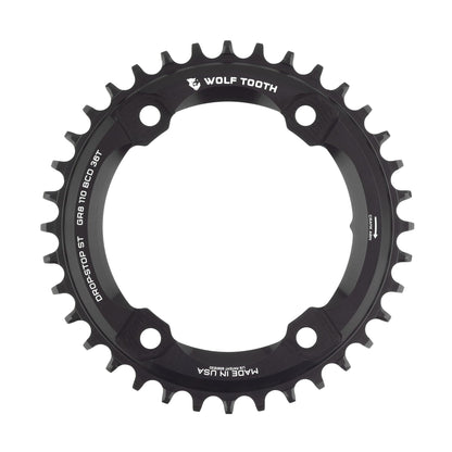 110 BCD Asymmetric 4-Bolt Chainrings for Shimano GRX Cranks Drop-Stop ST 36T
