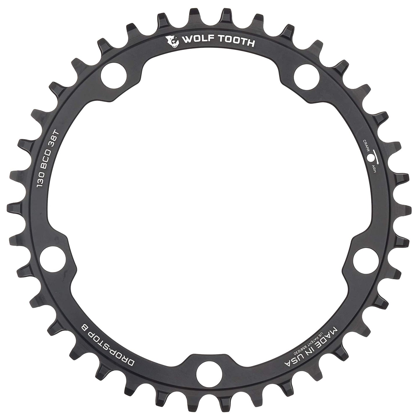 130 BCD Gravel / CX / Road Chainrings 38T Drop-Stop B