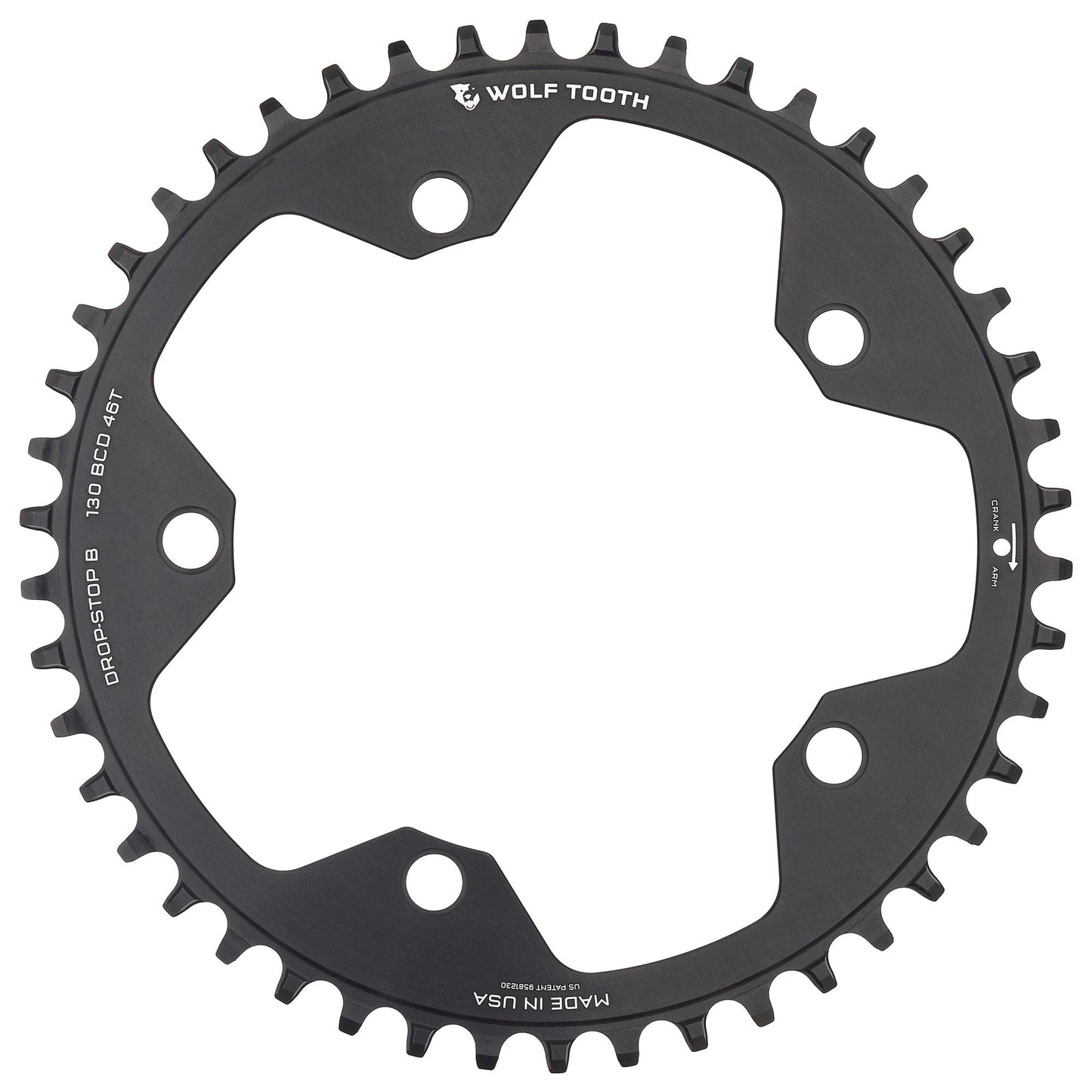 130 BCD Gravel / CX / Road Chainrings 46T Drop-Stop B