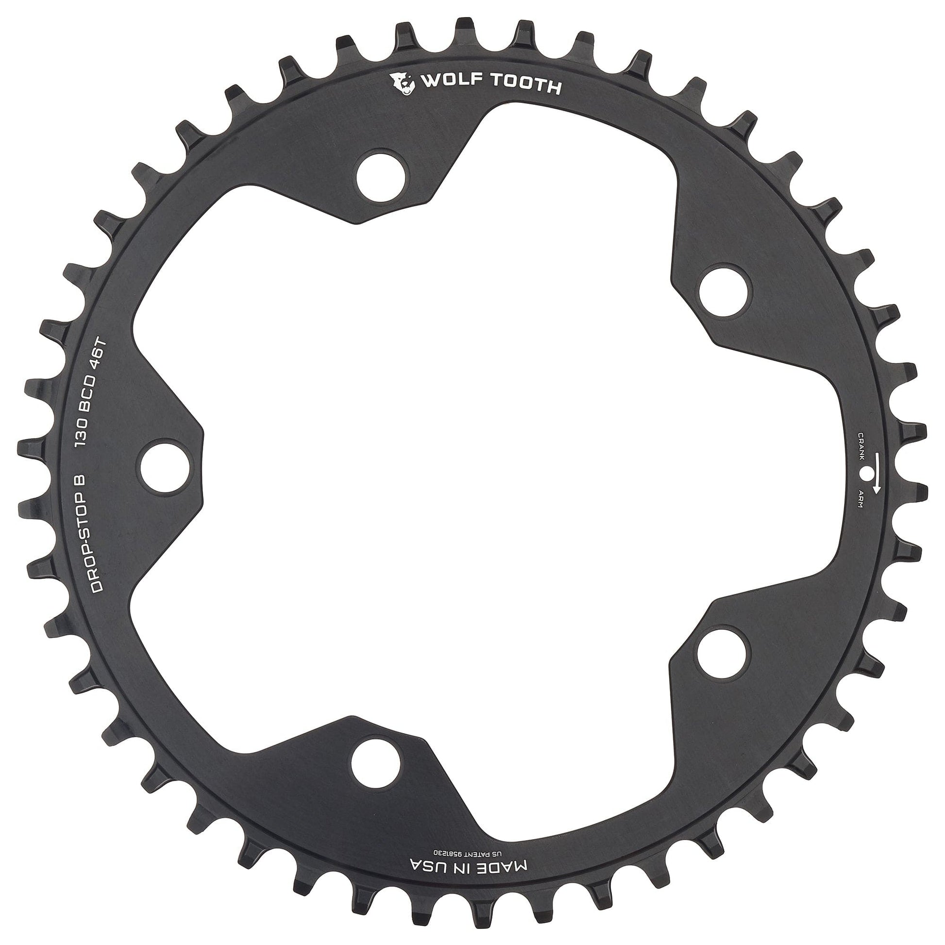 130 BCD Gravel / CX / Road Chainrings 46T Drop-Stop B