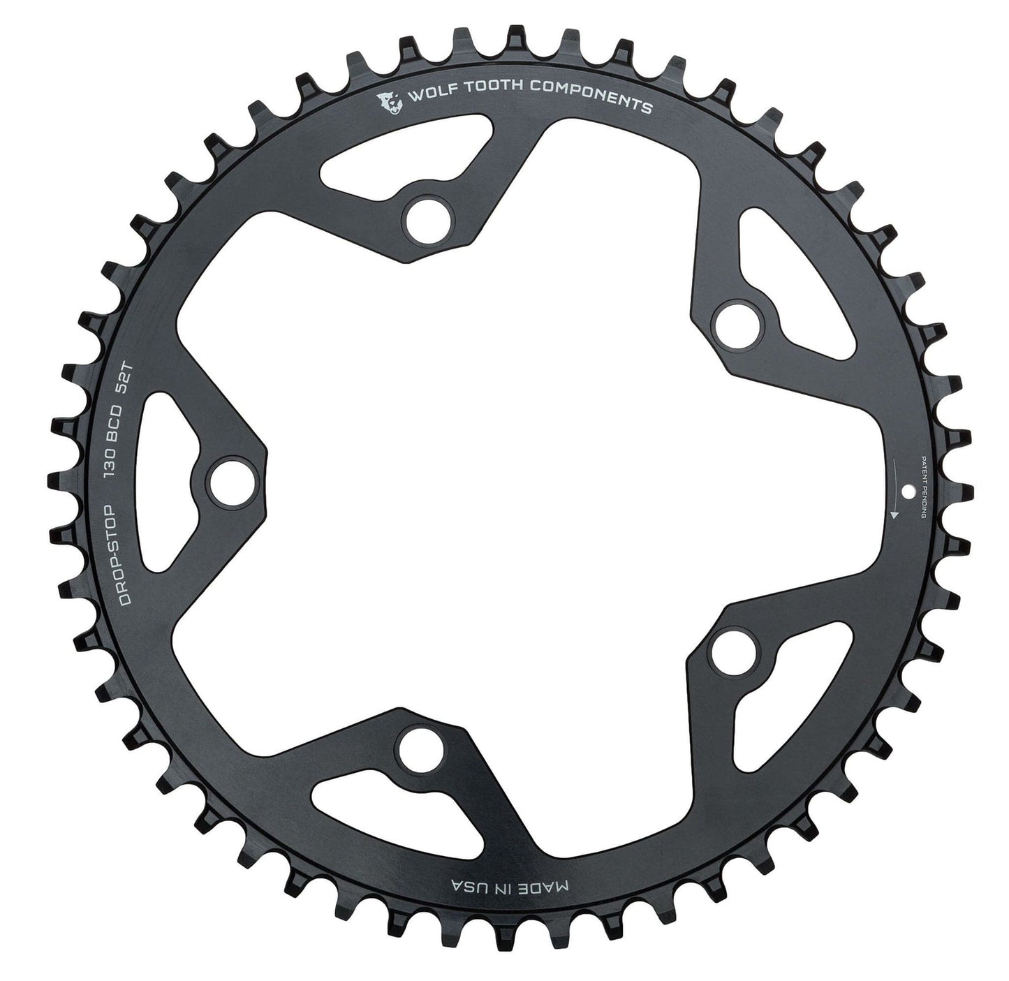 130 BCD Gravel / CX / Road Chainrings 52T Drop-Stop B