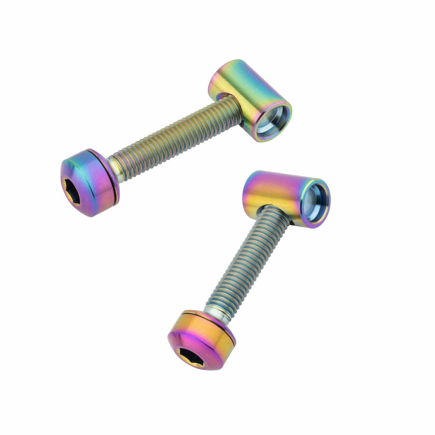 Resolve Dropper Options - Titanium Hardware Upgrade Oil Slick
