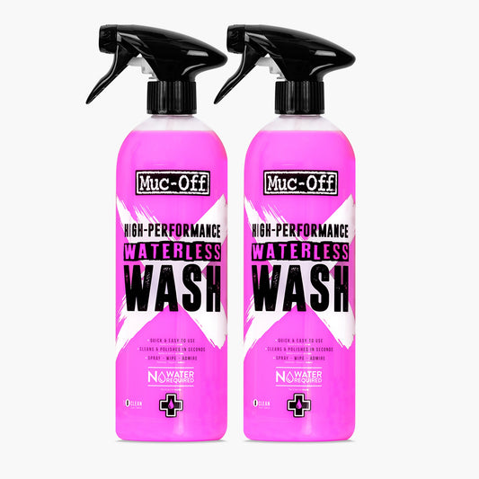 2 x High Performance Waterless Wash 2 x Waterless Wash