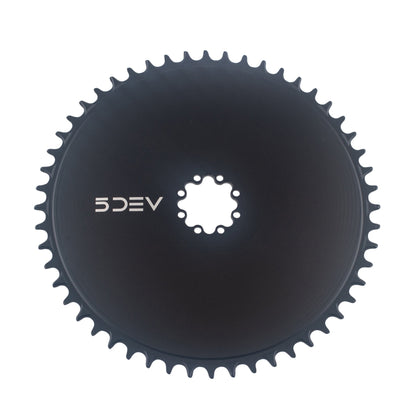 Aero Road Gravel Chainring BLACK SRAM 8 BOLT