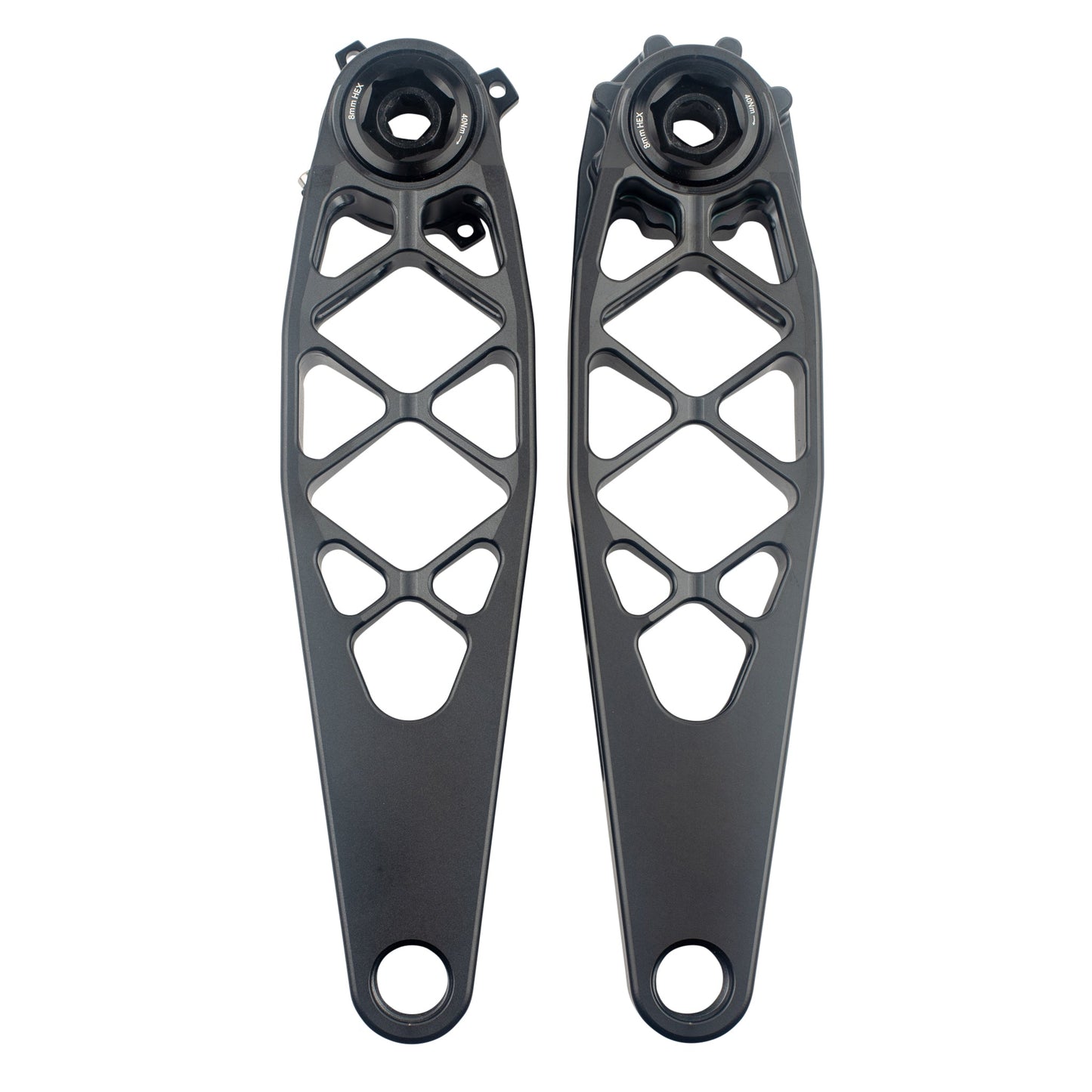 Titanium MTB Cranks LSD Black