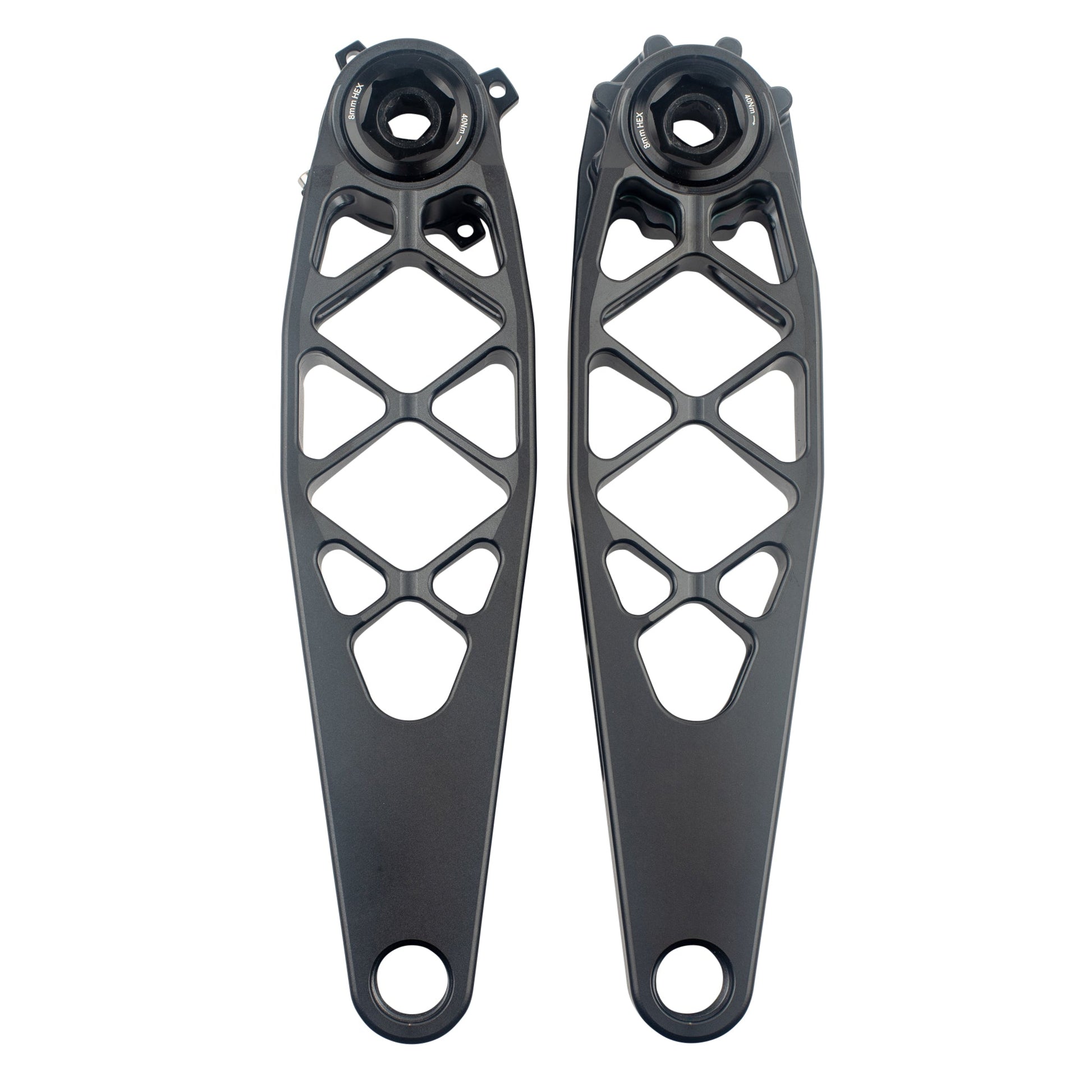 Titanium MTB Cranks LSD Black