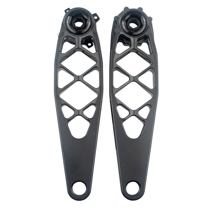 Titanium MTB Cranks LSD Black