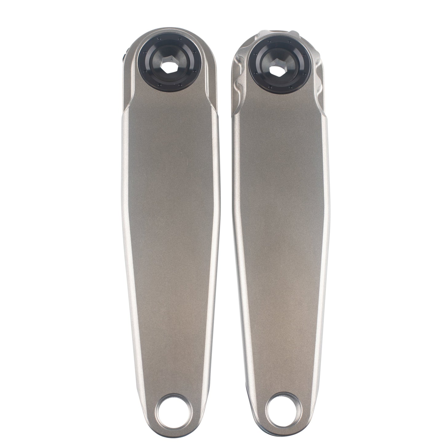 RGXC Titanium Cranks Raw Titanium