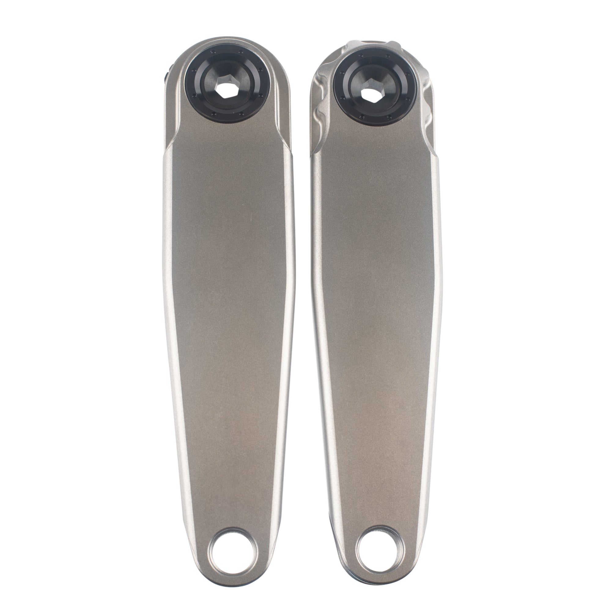 RGXC Titanium Cranks Raw Titanium
