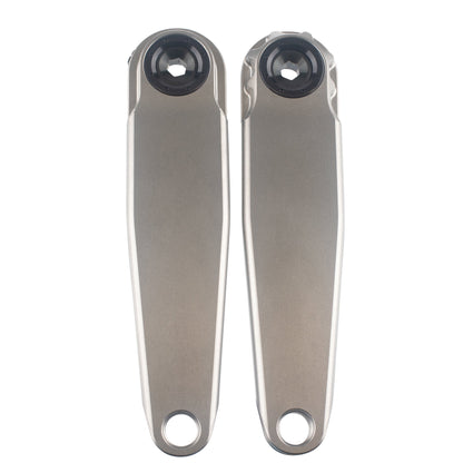 RGXC Titanium Cranks Raw Titanium
