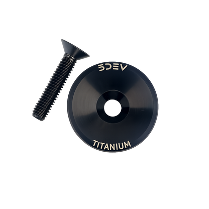 TITANIUM STEM CAP Black