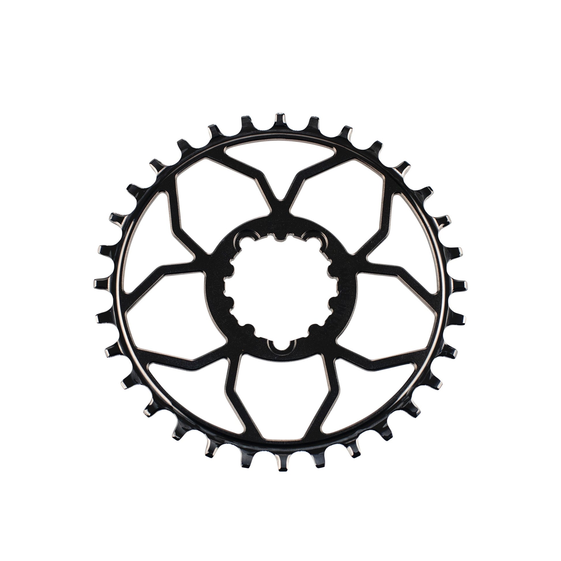 3 Bolt Titanium Chainring T Type 32T LSD Black