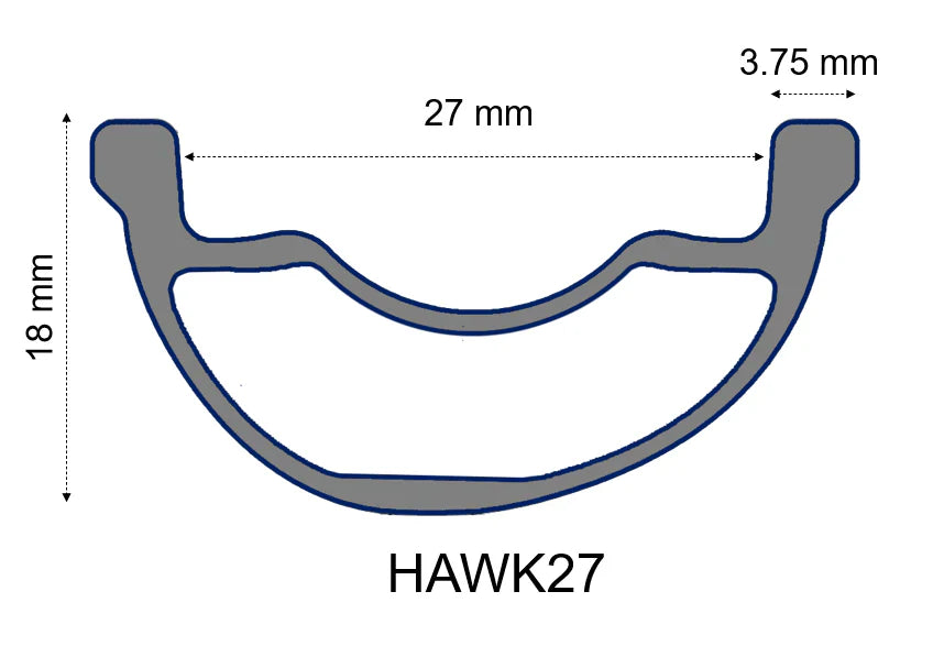 Berd HAWK27 Carbon Wheels