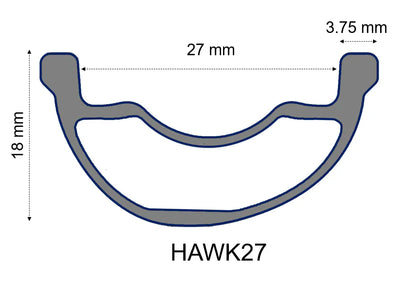 Berd HAWK27 Carbon Wheels