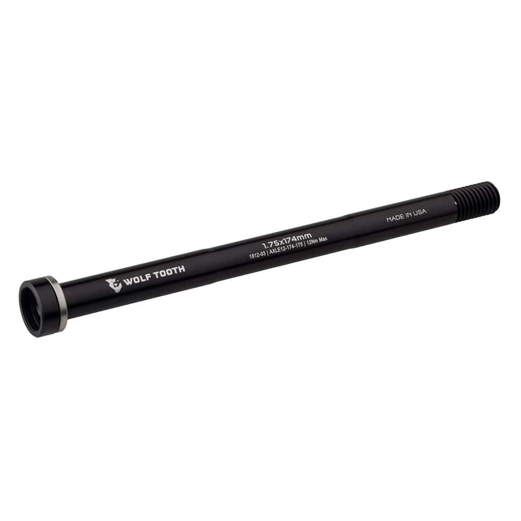 Wolf Tooth Rear Axle Black 1.75 x 174mm