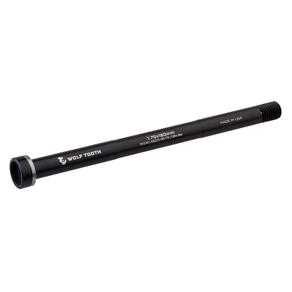 Wolf Tooth Rear Axle Black 1.75 x 180mm