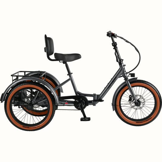 Boca Rev 2 Electric Tricycle 20" Mate Graphite