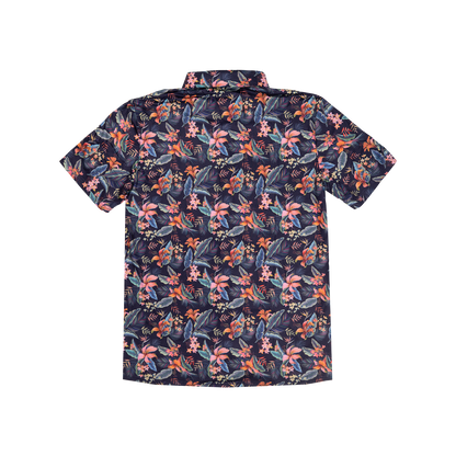 FlexGRID Button Up - Midnight in Maui