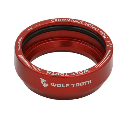 Crown Race Installation Adapter Red 1 1 2" (40mm)