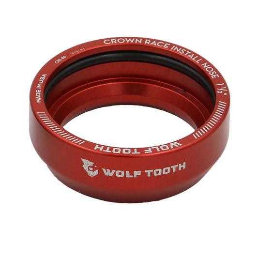 Crown Race Installation Adapter Red 1 1 2" (40mm)