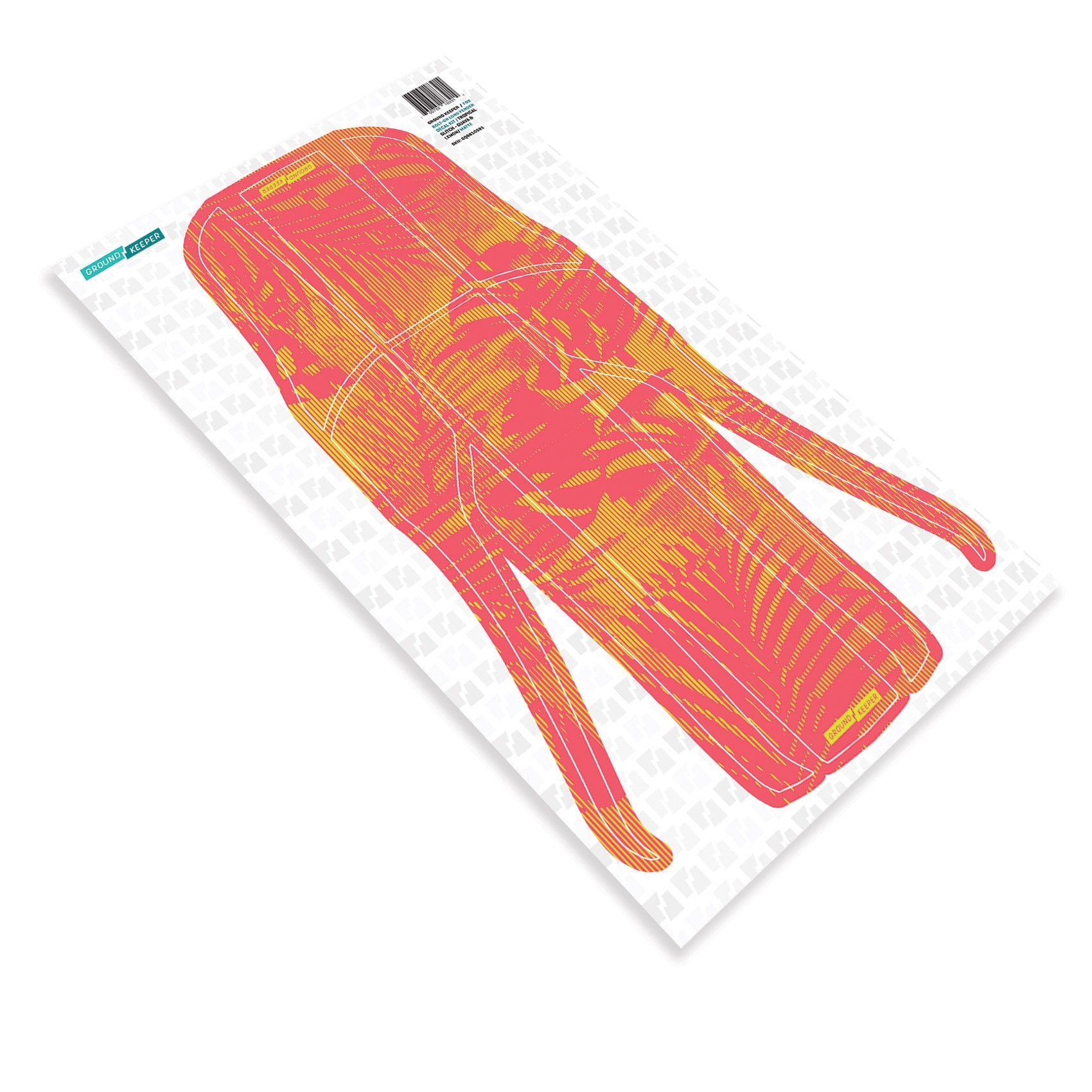 2021-2025 Fox 36/38 Long Bolt-On Fender Decal Kit Tropical Glitch Guava & Lemon