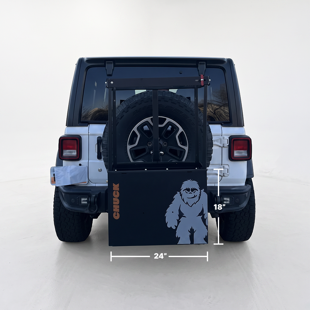 Chuck Bucket Hitch-Mounted Ski & Snowboard Carrier Ski Carrier XL
