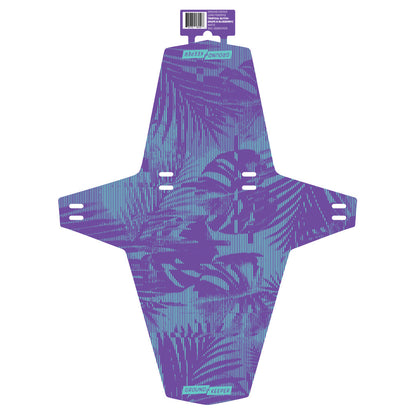 Tropical Glitch Long Fender Grape & Mint Matte