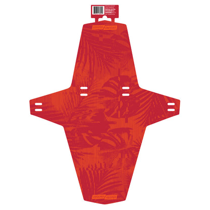 Tropical Glitch Long Fender Strawberry & Tangerine Matte