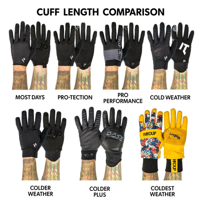 Pro-Tection Gloves - Acid Wash Grey