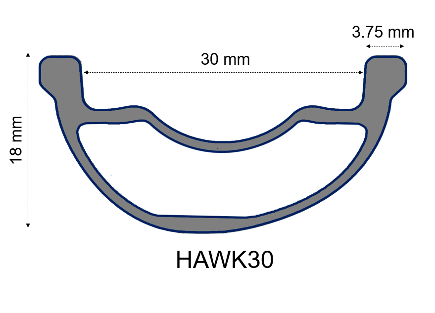 Berd HAWK30 Carbon Wheels