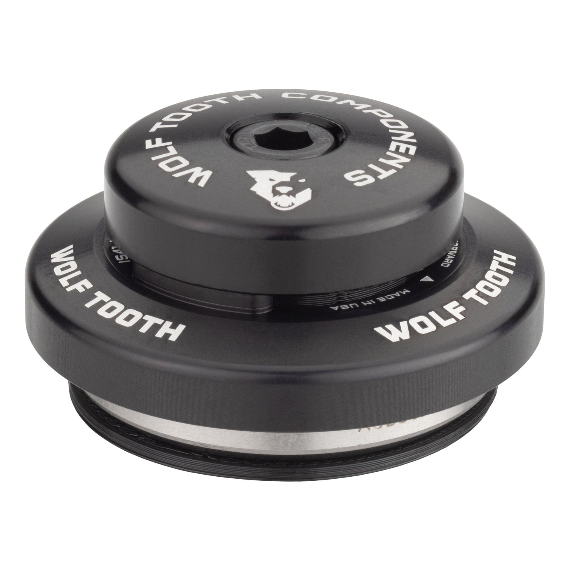 Wolf Tooth Premium Headset for Trek Knock Block Upper IS41 28.6 8mm Stack Black