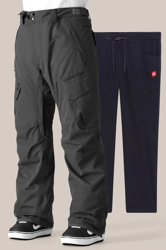 Men's Smarty 3-in-1 Cargo Pant Charcoal