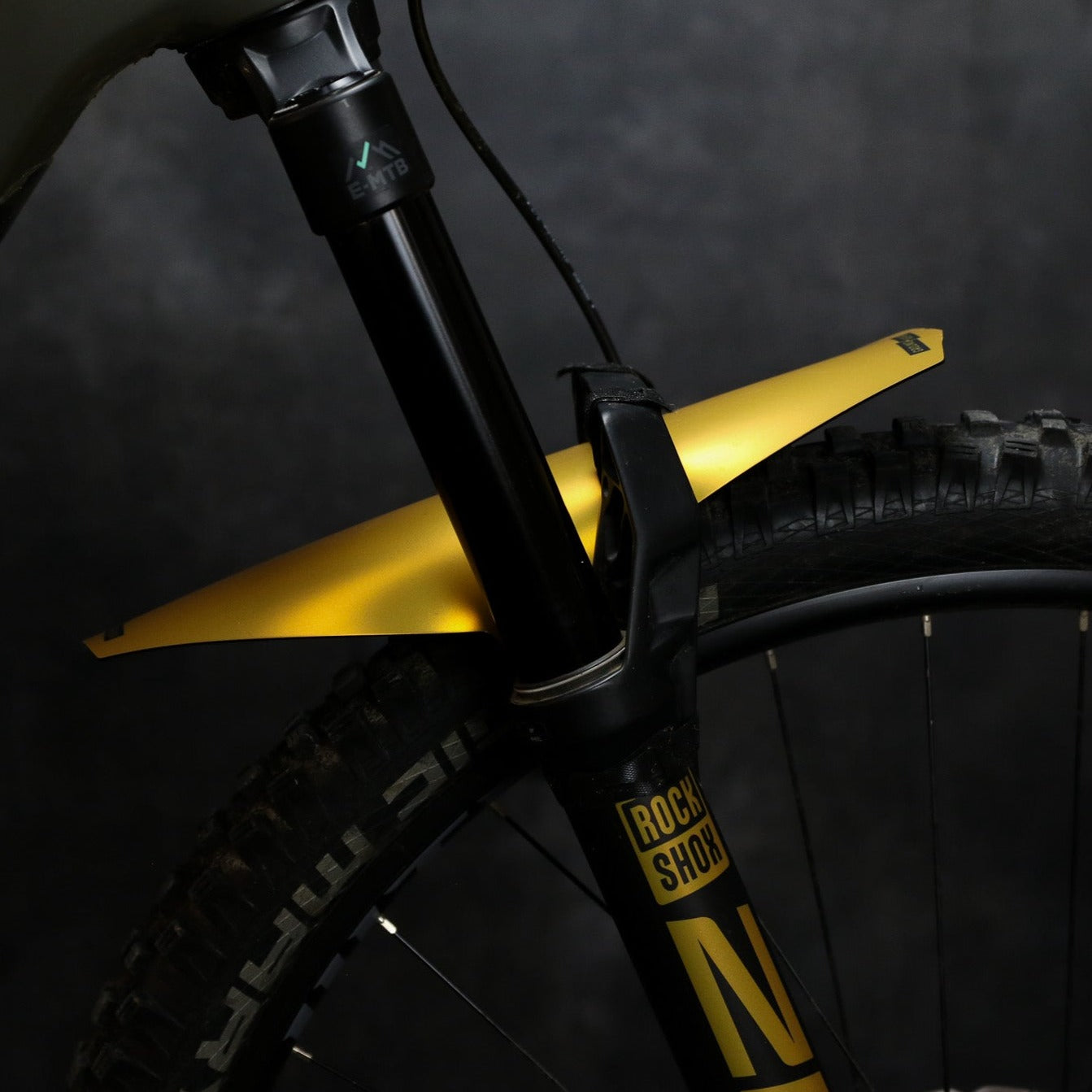 Metallic Gold Long Fender