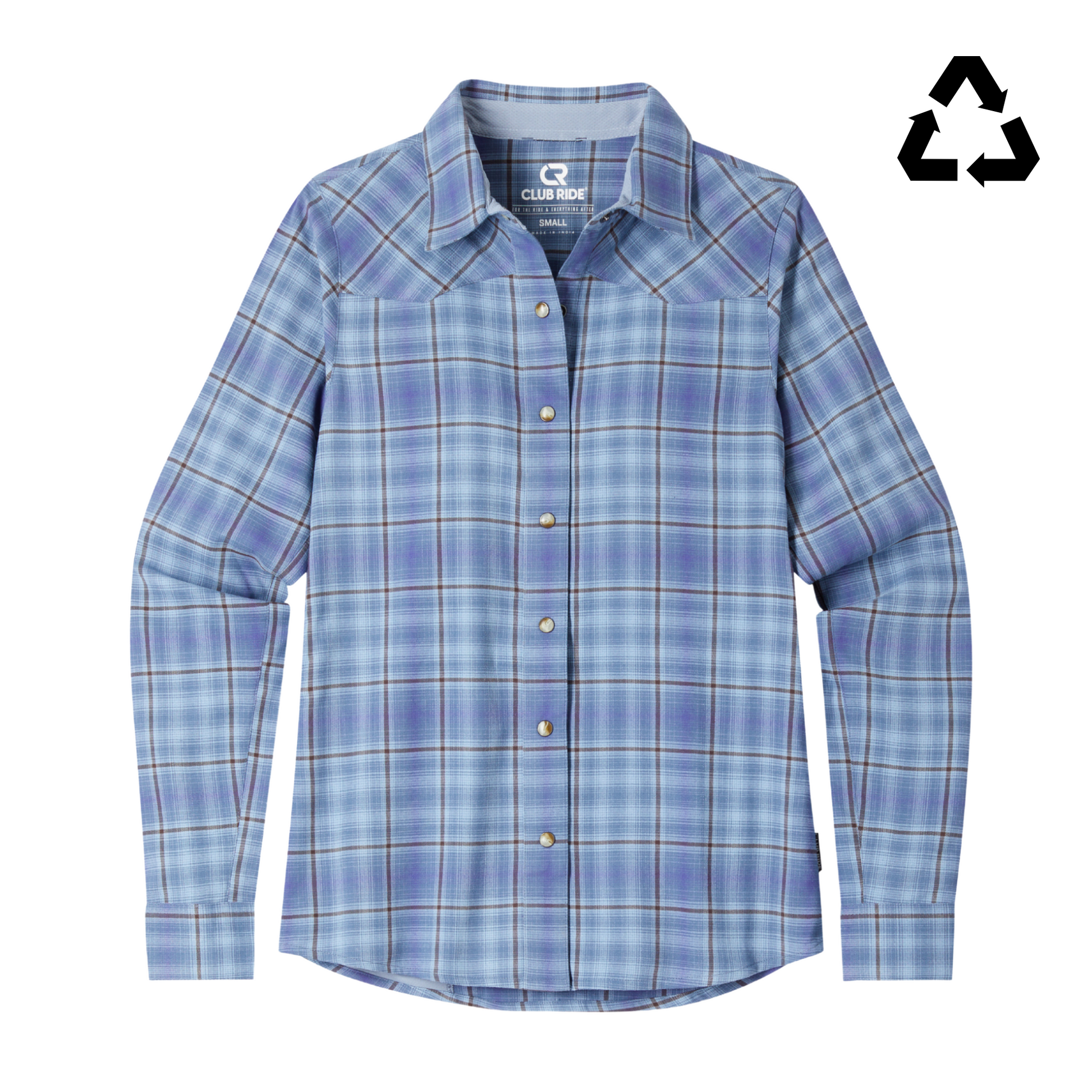Women's Liv'n Flannel Faded Denim