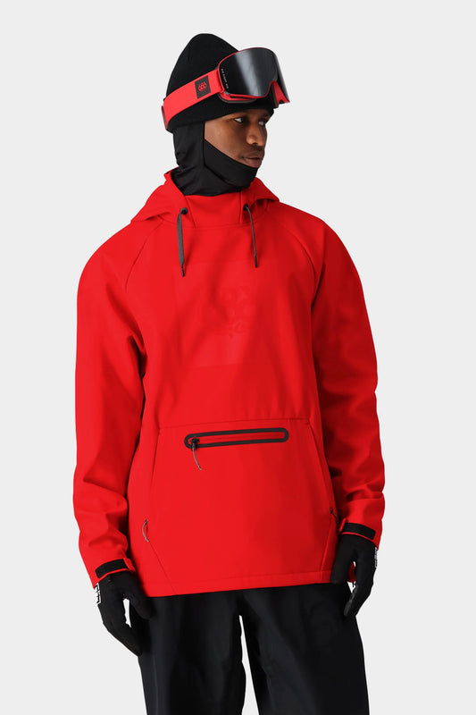 686 Mens Waterproof Hoody True Red