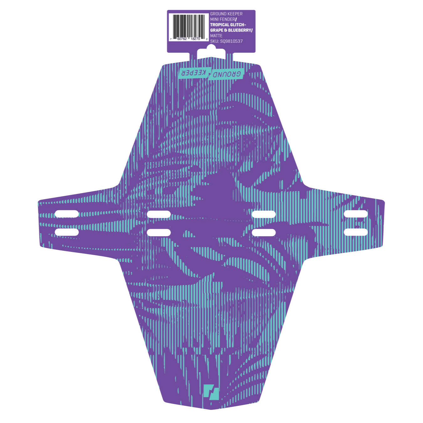 Tropical Glitch Mini Fender Grape & Mint