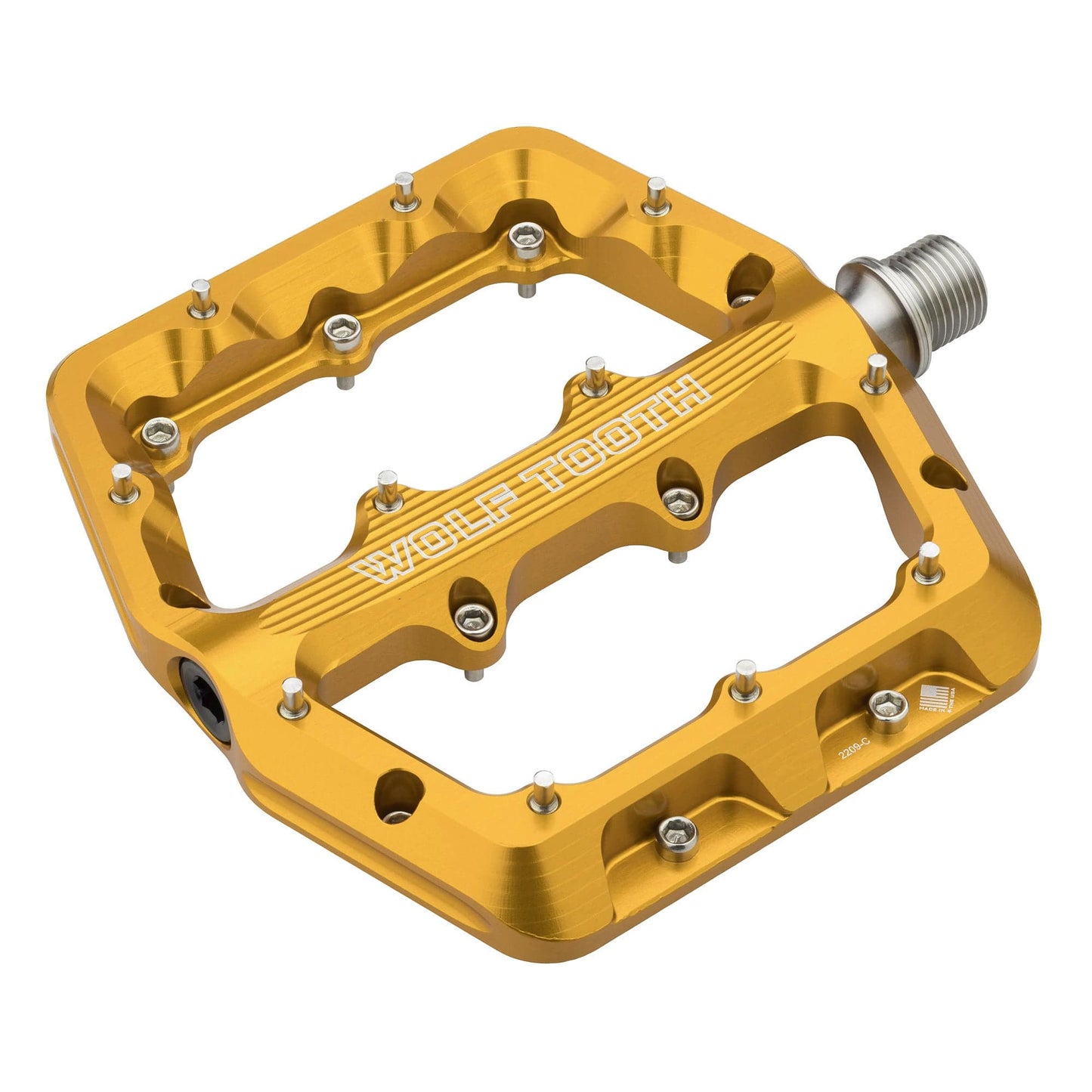 Waveform Aluminum Pedals Gold