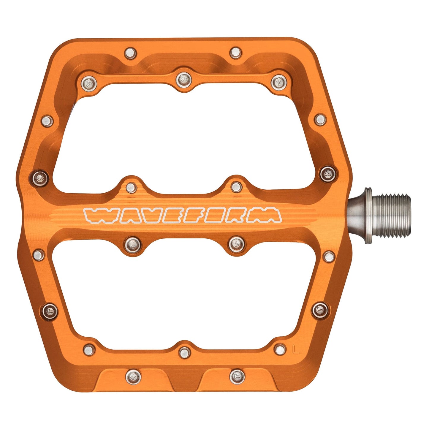 Waveform Aluminum Pedals Large Orange