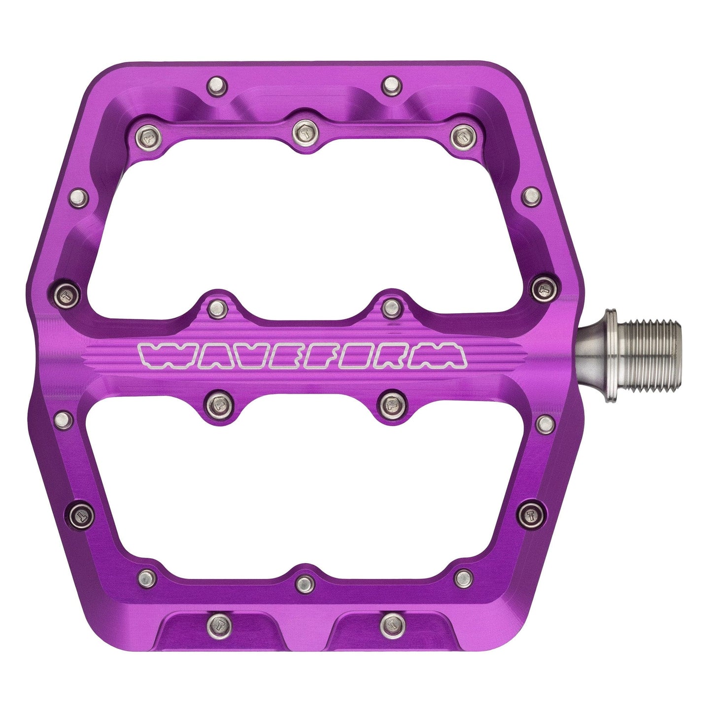 Waveform Aluminum Pedals Large Ultraviolet Purple