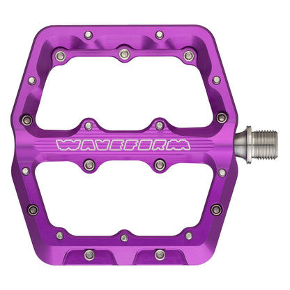 Waveform Aluminum Pedals Large Ultraviolet Purple