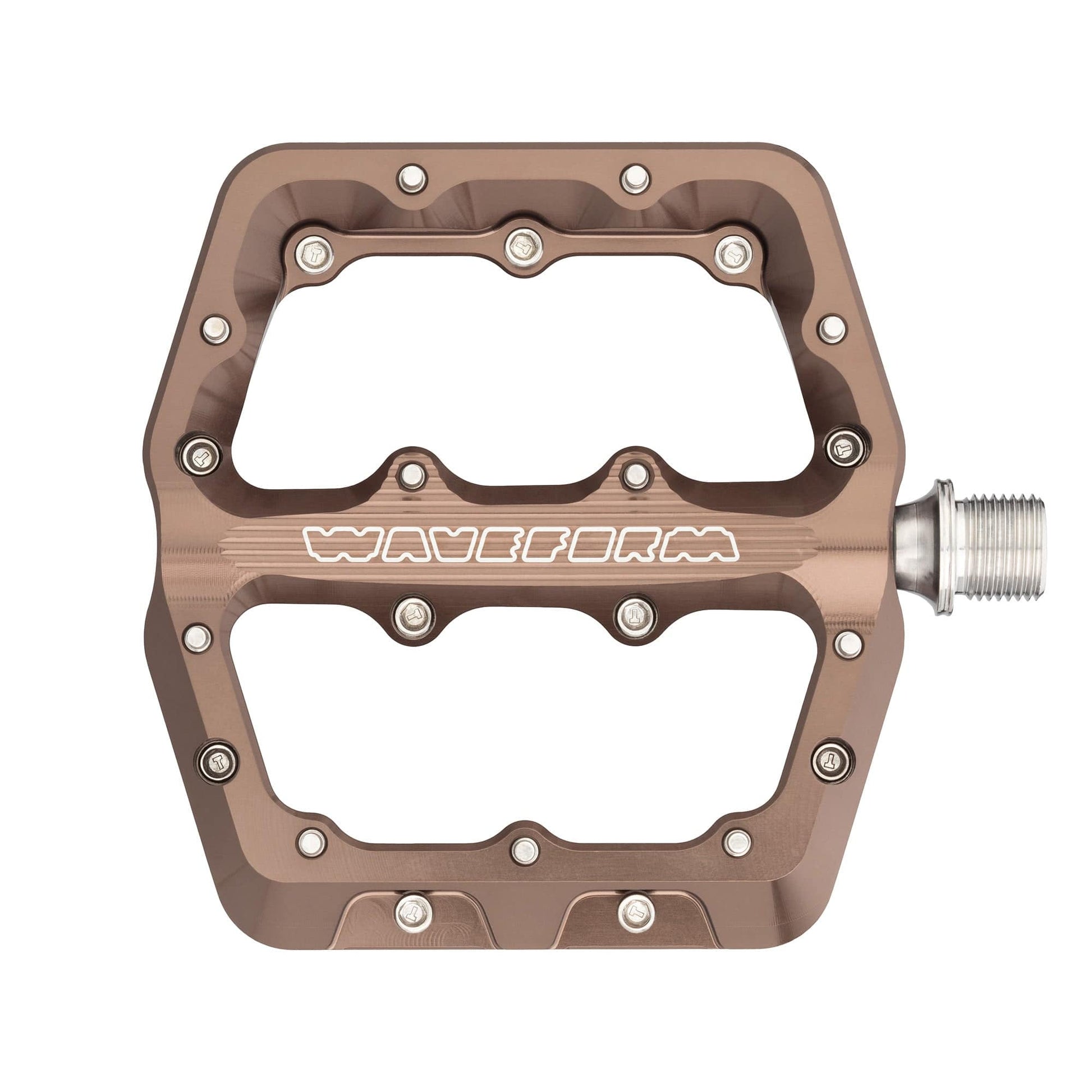Waveform Aluminum Pedals Small Espresso