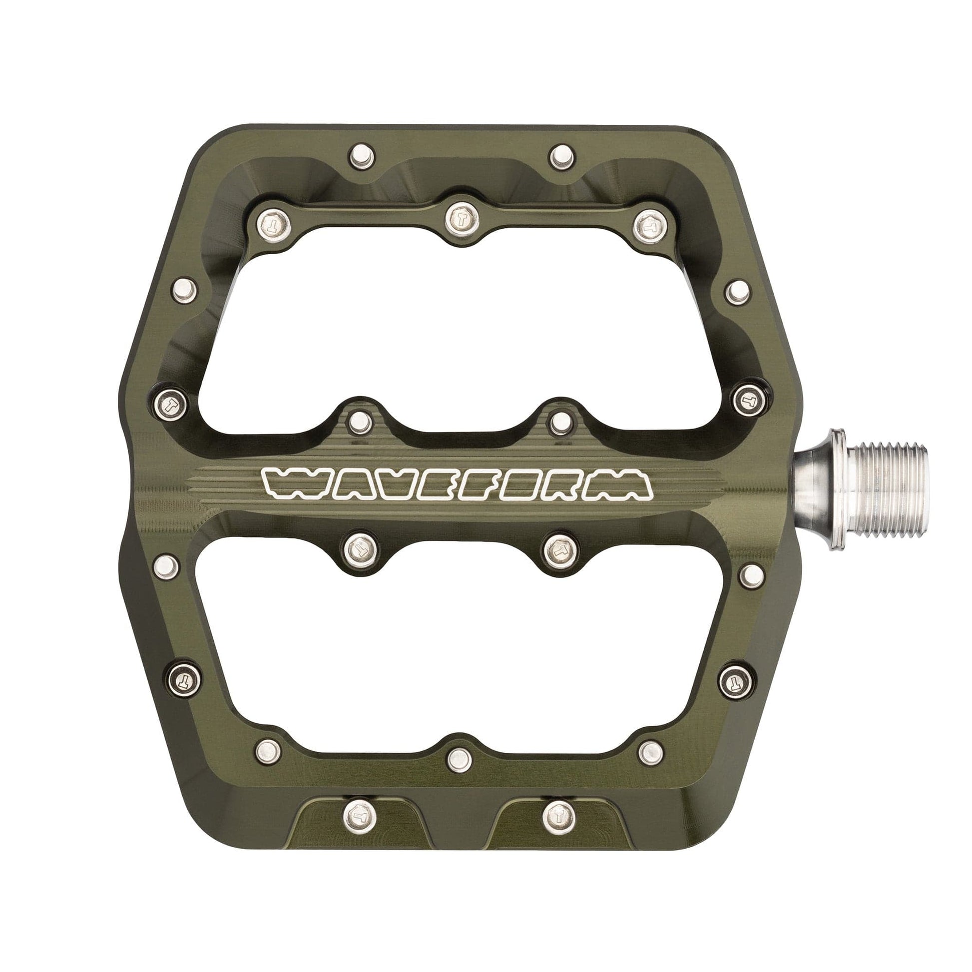 Waveform Aluminum Pedals Small Olive