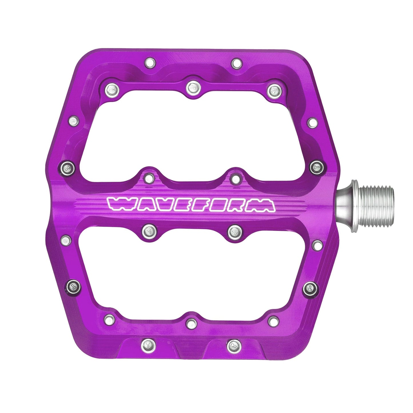 Waveform Aluminum Pedals Small Ultraviolet Purple