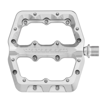 Waveform Aluminum Pedals Small Raw Silver
