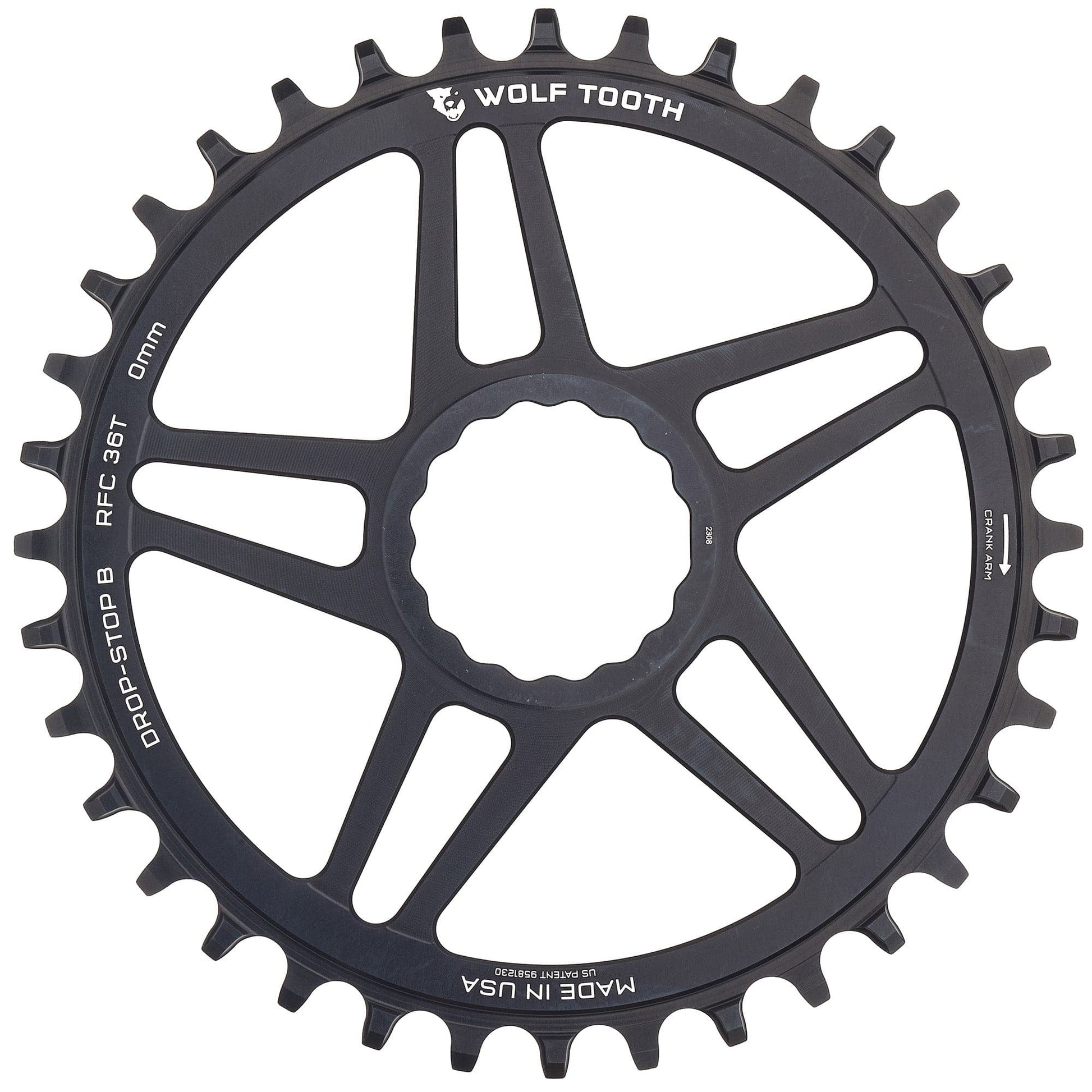 Direct Mount Chainrings for Race Face Cinch Drop-Stop B 36T 0mm Offset