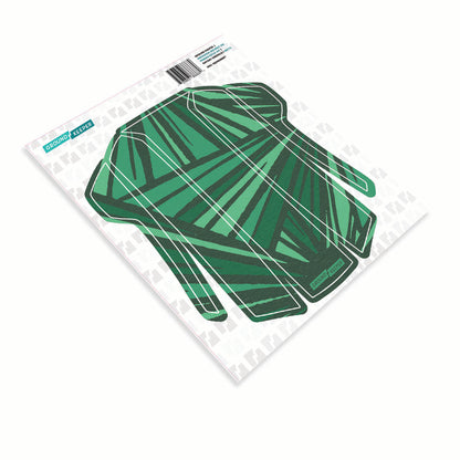 RockShox Bolt-On ZEB/Domain Fender Decal Kit Rayday Emerald